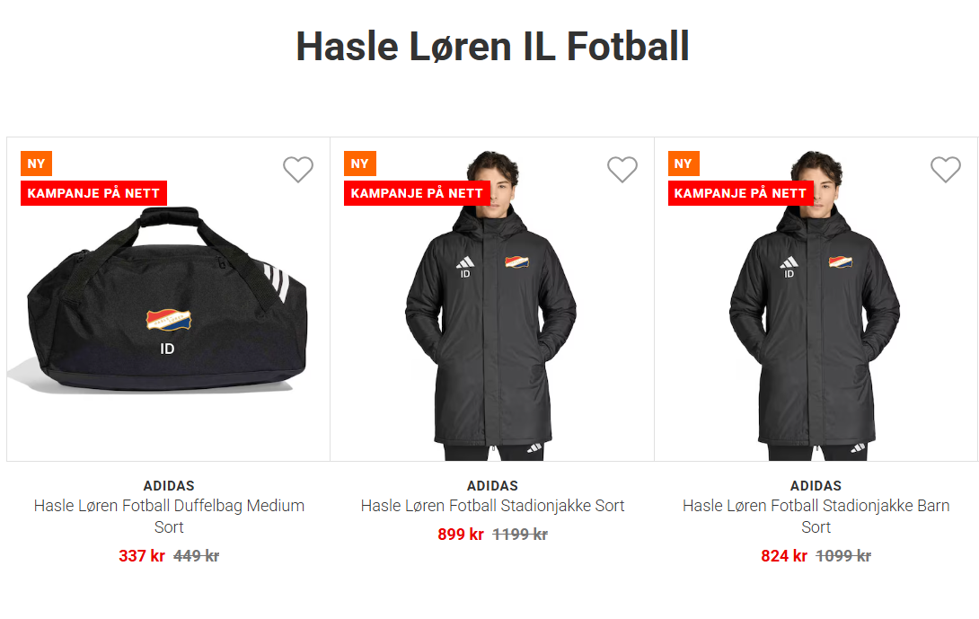 Image for Kampanje på Hasle-Løren Fotball-kolleksjonen på nett 9. – 15. mars