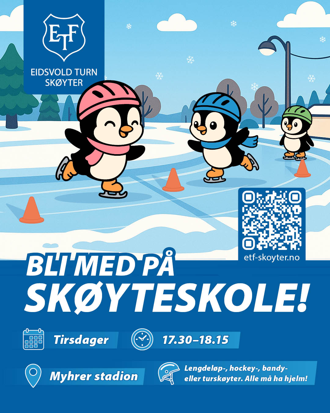Image for Velkommen til skøyteskole!