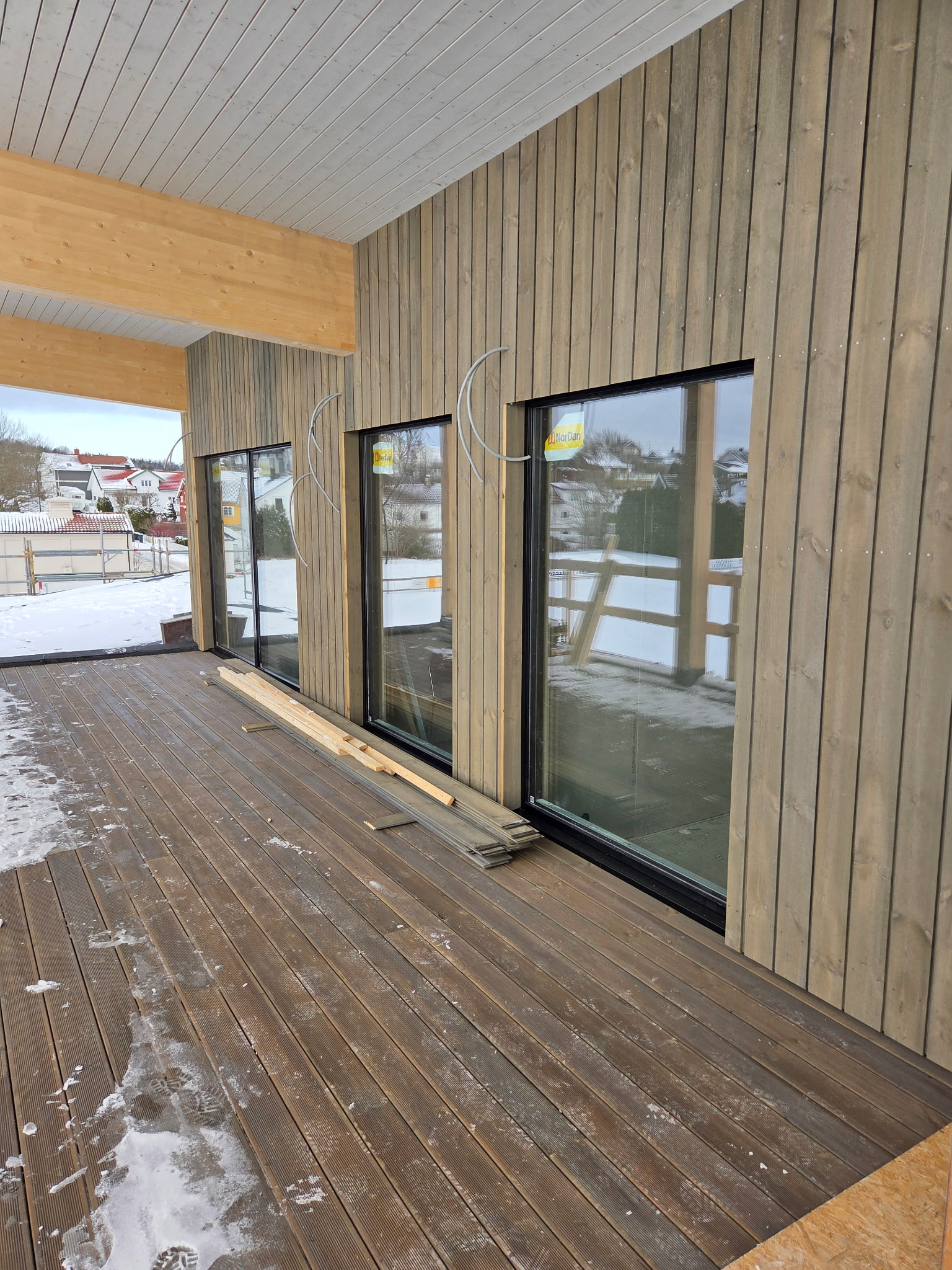 Flere bilder fra nytt klubbhus