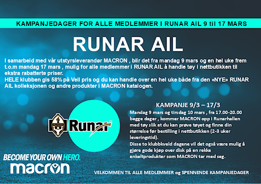 RUNAR HÅNDBALL