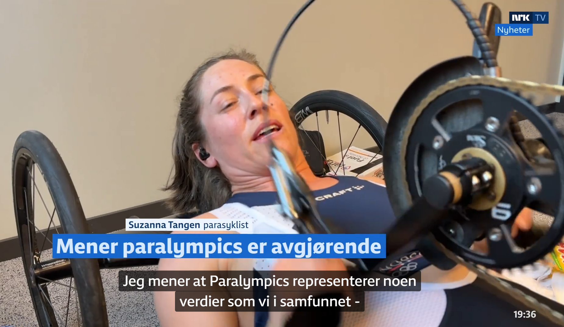 Image for Suzanna: Paralympics er avgjørende
