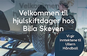 Velkommen til hjulskiftdager hos Bilia på Skøyen!