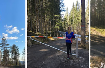 Mjærskaukollen opp (2,14 km)