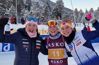 NM sølv til Bjerkvikjenter