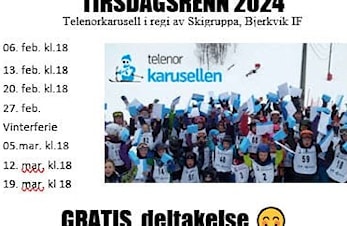 Tirsdagsrenn 2024