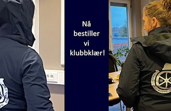 Ny bestillingsrunde av klær med klubb-logo