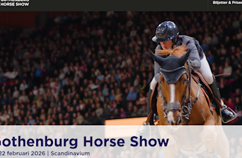 Blir du med til Gøteborg Horse Show?