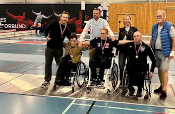 FØRSTE PARASTEVNE I NORGE