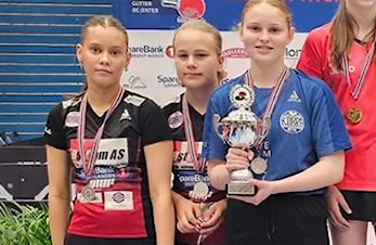NM for yngre - sølv i lag og double!