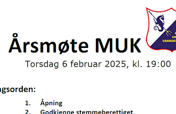 Årsmøte i Moss Undervannsklubb 2025