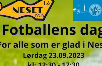 Velkommen til Fotballens dag 23. september!