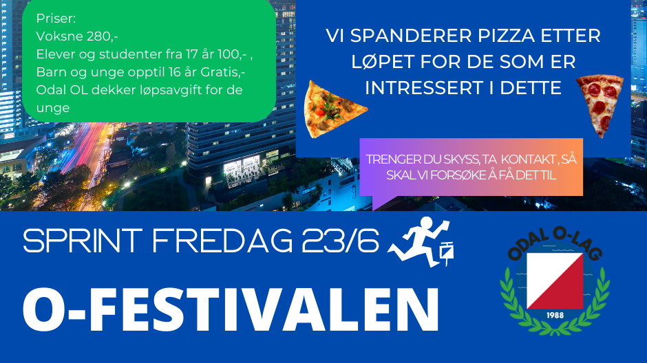 Tur til O-festivalen i Oslo