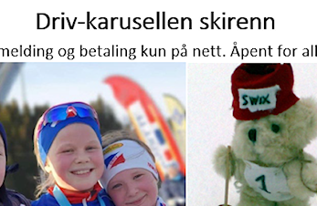 Driv-karusellen skirenn tirsdag 23. jan 2024. Åpen påmelding nå