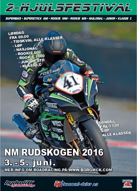 STOR TAKK TIL ALLE SOM VAR MED PÅ NM-RUNDEN I CIRCUIT RACING ( ROADRACING ) I HELGEN