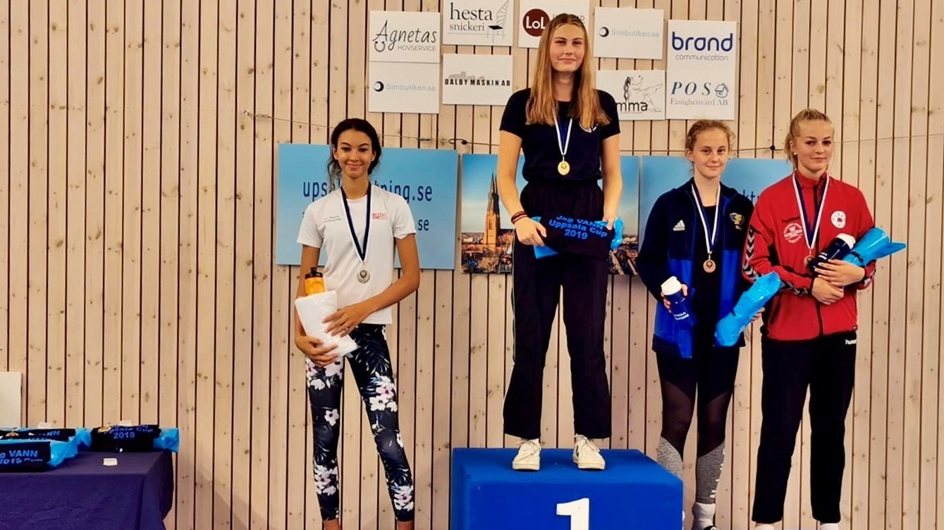 TRE NORSKE GULL I UPPSALA