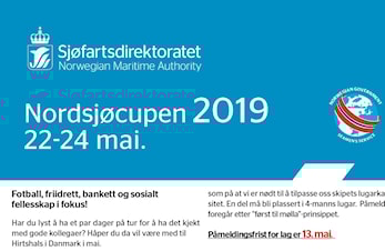 Invitasjon til Nordsjøcupen 2019