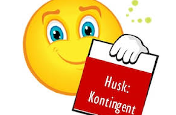 HUSK MEDLEMSKONTINGENTEN