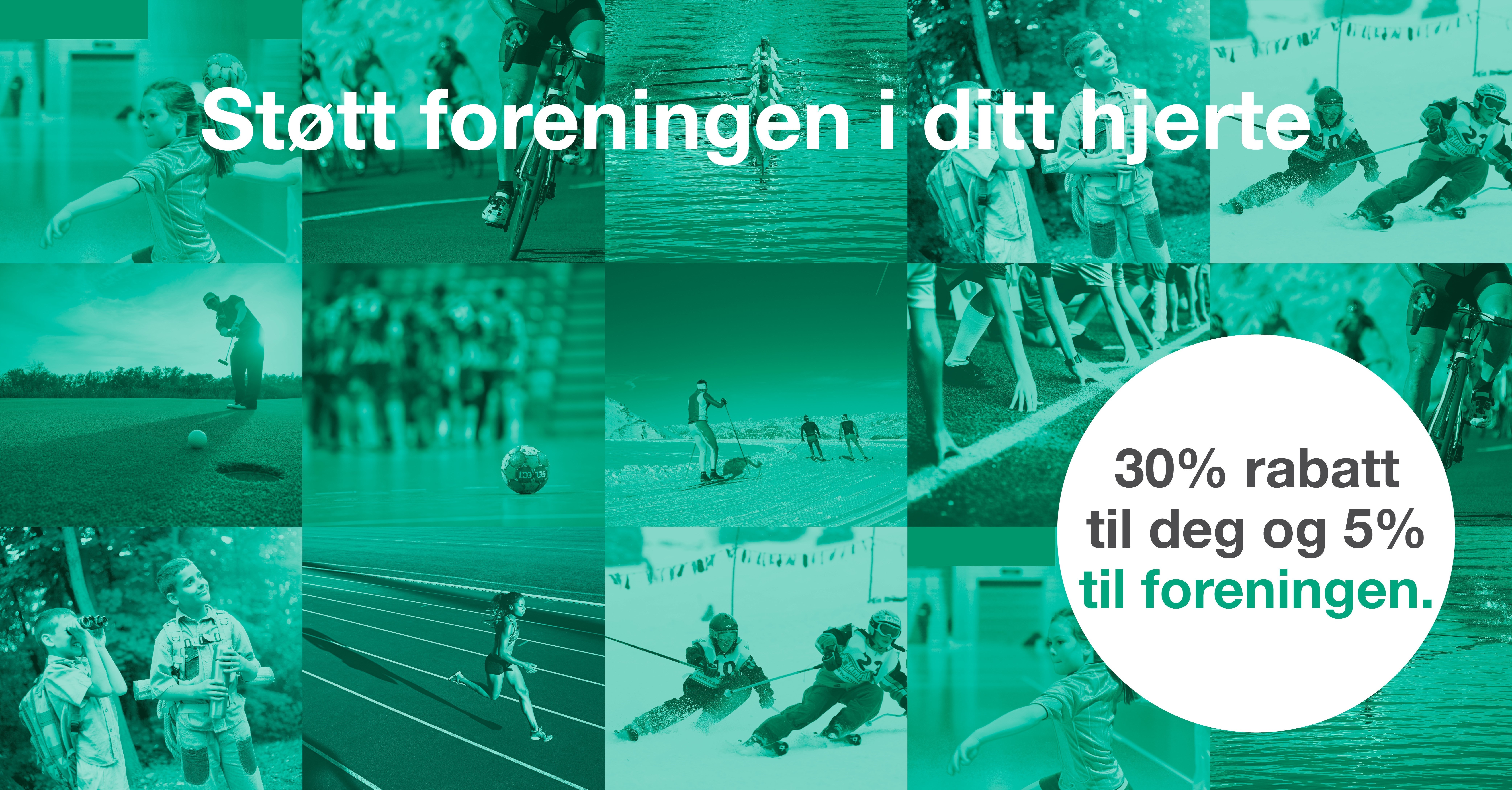 Vårslippkampanjen med 30% rabatt og 5% bonus