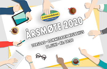 Årsmøtet 2020 i Lommedalens Idrettslag