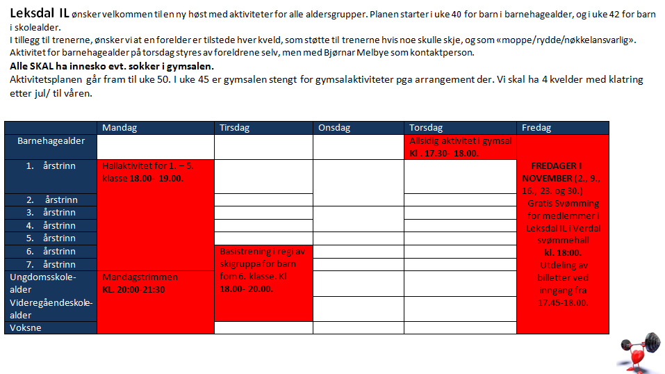 Aktivitetsplan allidrett