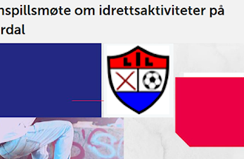 Innspillsmøte om idrettsaktiviteter på Verdal