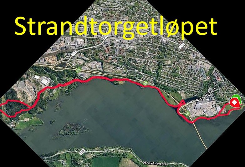 Strandtorgetløpet 2020 - løypebeskrivelser!