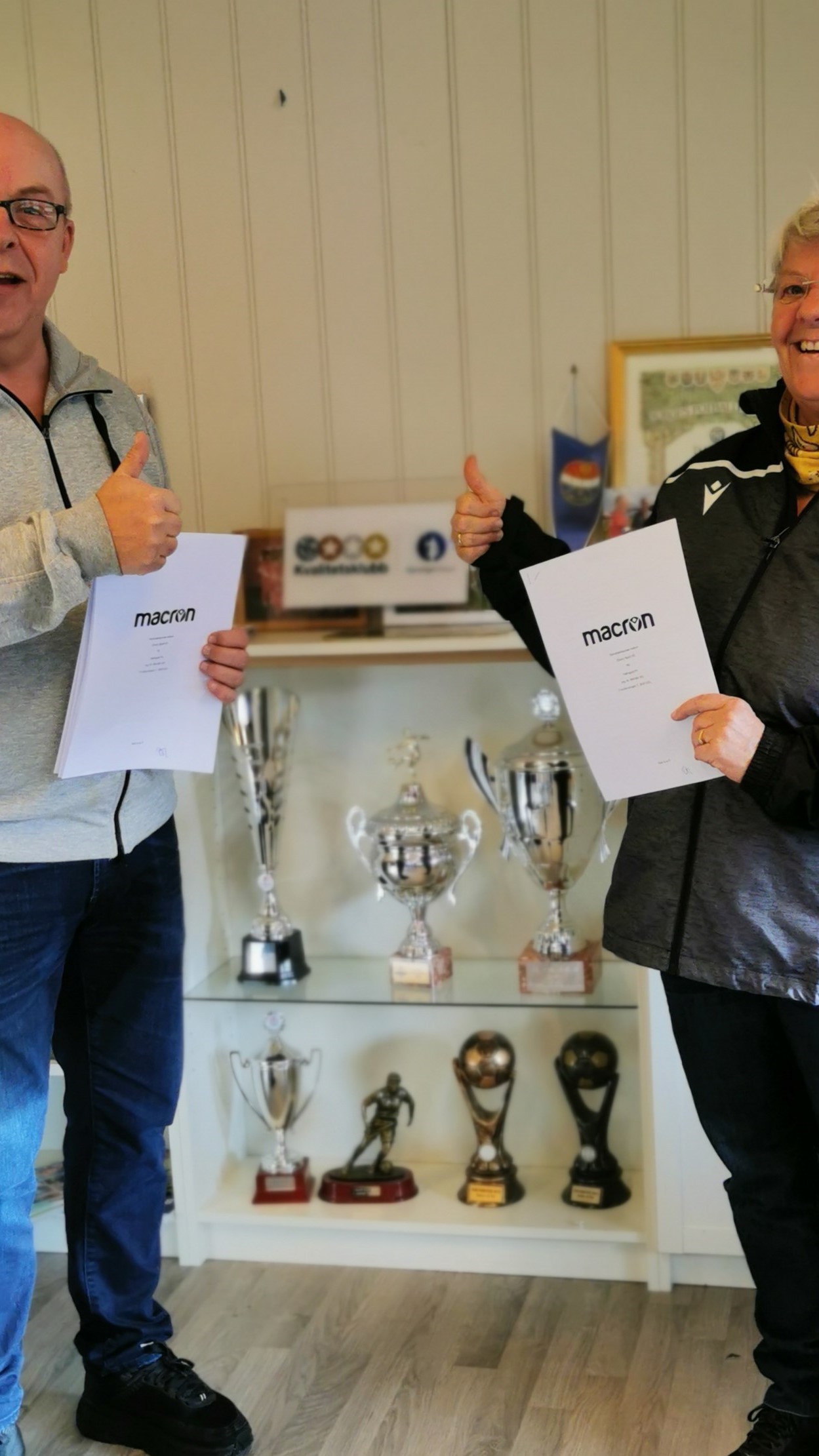 Vi har signert utstyrsavtale med Macron!