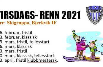 Oppstart tirsdagsrenn