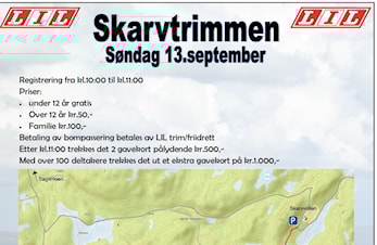 SKARVTRIMMEN 2020