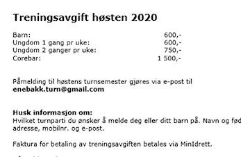 Treningsavgift