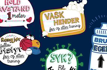 Covid -19 og publikum i Lindesneshallen under håndballkamp