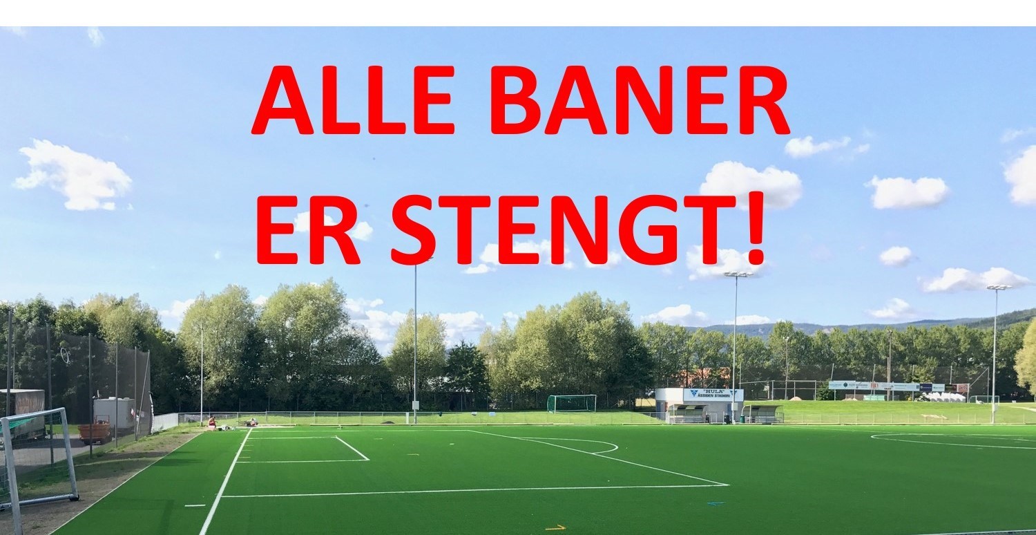 Banen er stengt