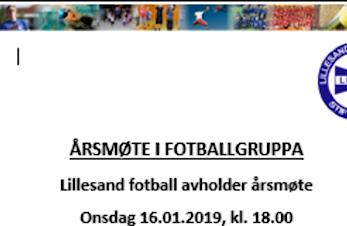 Årsmøte i fotballgruppa