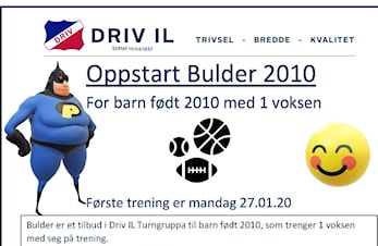 Oppstart Turn parti 06. Bulder 2010 mandag 27.01.20