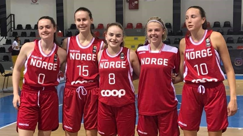 WU18 EM med hele 5 Ullern BLNO spillere.