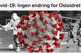 Ingen endringer for idretten !