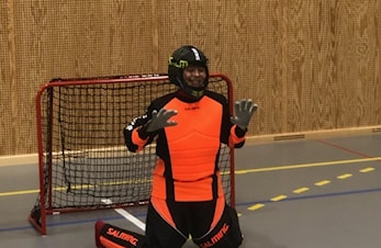 Det er coolt å være keeper, innebandy!