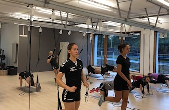 Styrketrening satt i system i samarbeid med Ullern Trening
