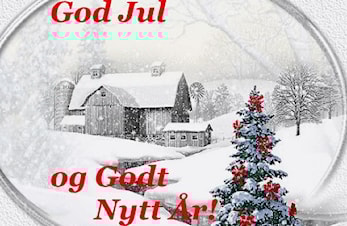 God jul og godt nytt år!