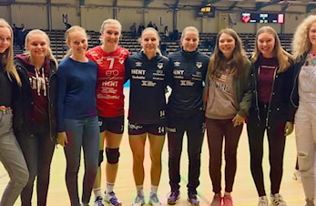 Til Trondheim på håndballkamp