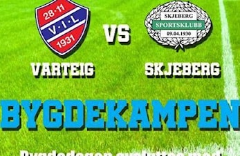 Bygdekamp søndag 17/6 kl 1630