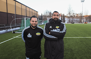 Bli kjent med fotballgruppens nye duo