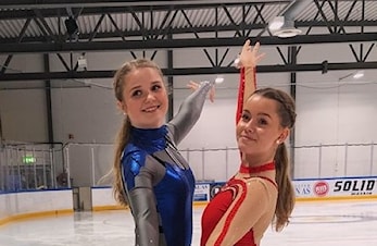 Ishavsbyens stevne 19-20. oktober fikk besøk av Andrea og Victoria
