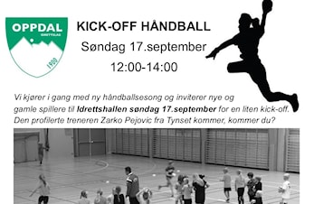 Kick-off søndag 17.september