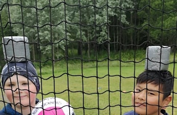 Pop Up volleyballaktivitet i Paradisbukta