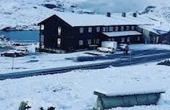 Snøsamling på Sognefjellet