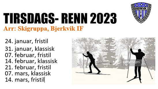 Tirsdagsrenn 2023
