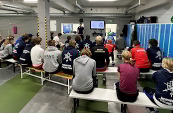 ÅRETS FØRSTE TRENINGSSAMLING FOR UTVIKLINGSGRUPPEN