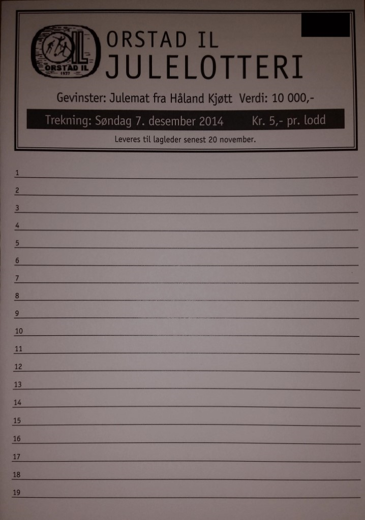 Julelotteriet 2014