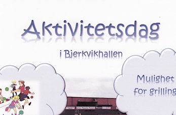 Aktivitetsdag for hele familien lørdag 1.oktober